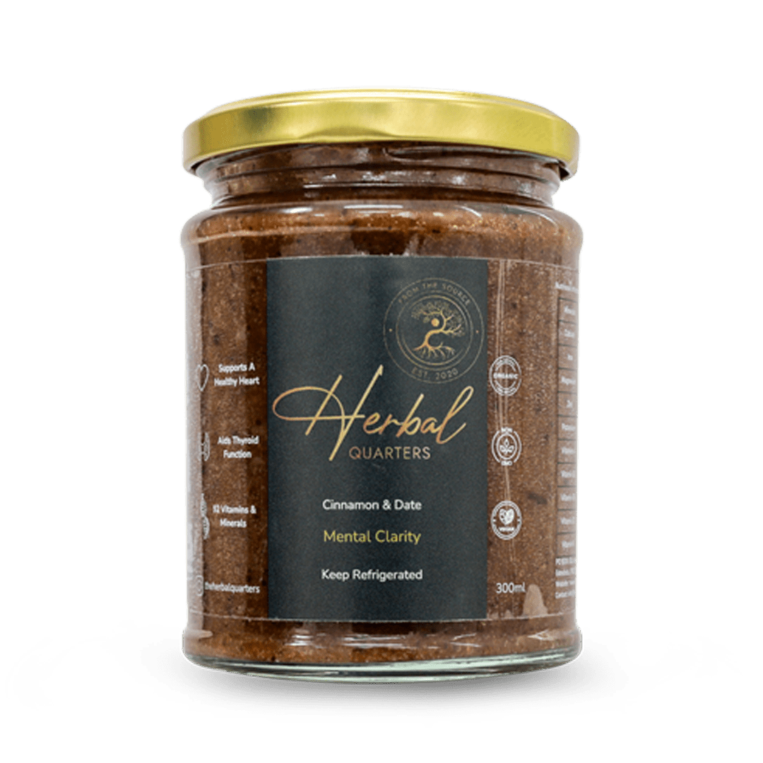 Cinnamon & Date Infused Seamoss Gel - Mental Clarity