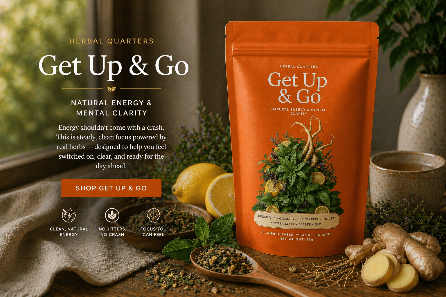 Get Up & Go Energising Tea - Image 2