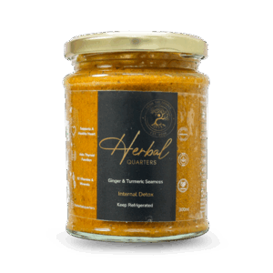 Ginger & Turmeric Infused Sea Moss Gel - Internal Detox