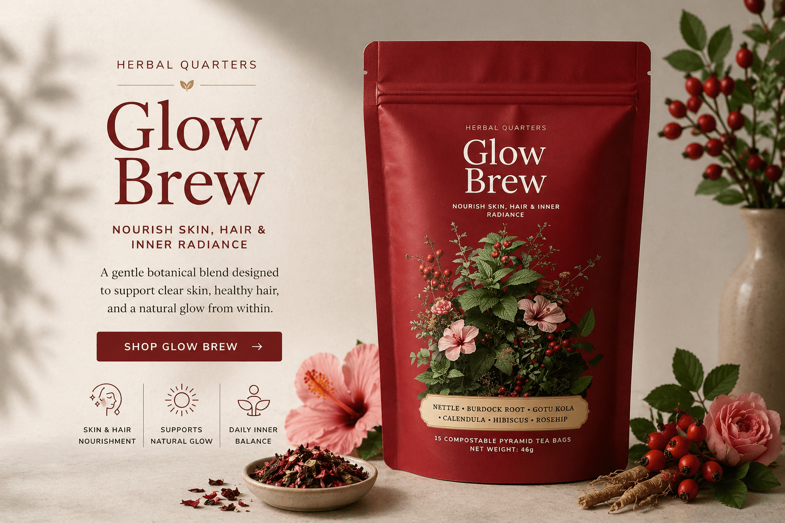 Glow Brew Skin Care Tea - Image 2