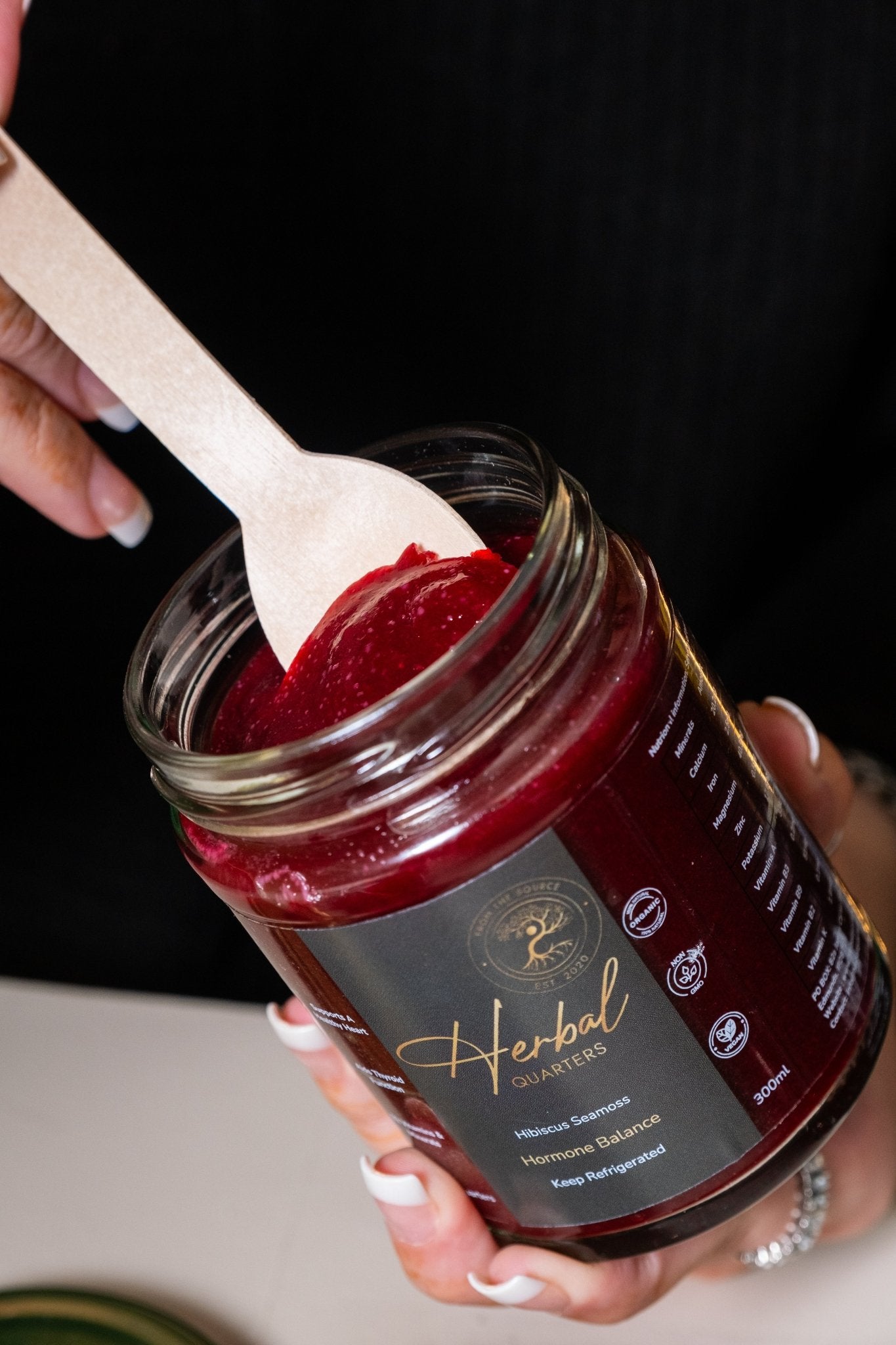Hibiscus Infused Seamoss Gel - Hormone Balance - Image 11