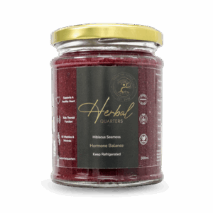 Hibiscus Infused Seamoss Gel - Hormone Balance