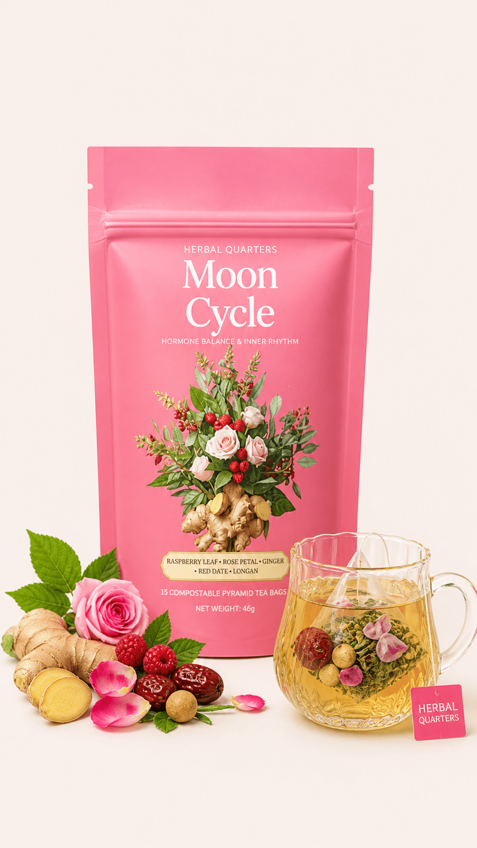 Moon Cycle Hormone Balance Tea - Image 3